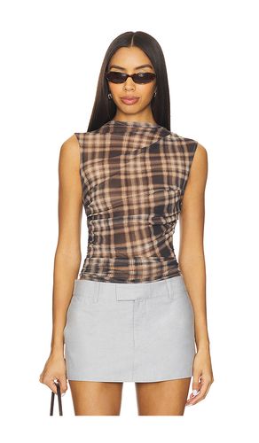 Mesh Sleeveless Twist Top en . Taille L. Also en M, S, XL, XS - Enza Costa - Modalova