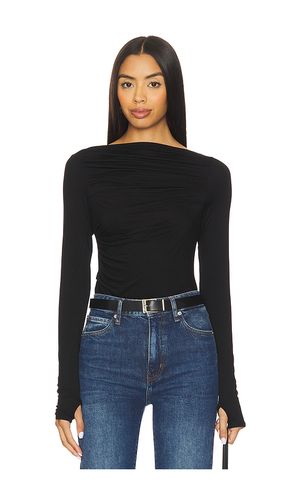 Draped Boatneck Top en . Taille L. Also en M, S, XS - Enza Costa - Modalova
