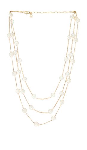 Coin Pearl Layered Necklace in - Ettika - Modalova