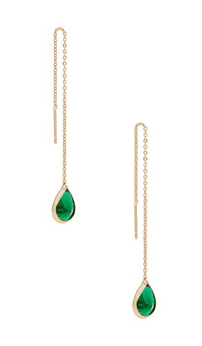 Pendientes barely there en color verde talla all - Ettika - Modalova