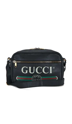 Gucci Logo Messenger Bag in - FWRD Renew - Modalova