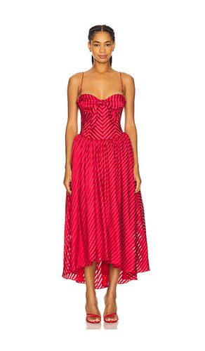 Burnout Stripe Maxi Dress in . Taglia L. Also in M, S, XS - For Love & Lemons - Modalova