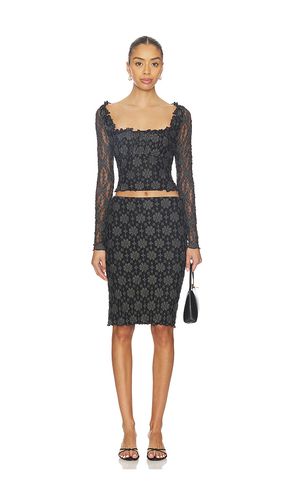 X REVOLVE Lucinda Lace Long Sleeve Set in . Taglia L. Also in M, S, XL, XS - Free People - Modalova