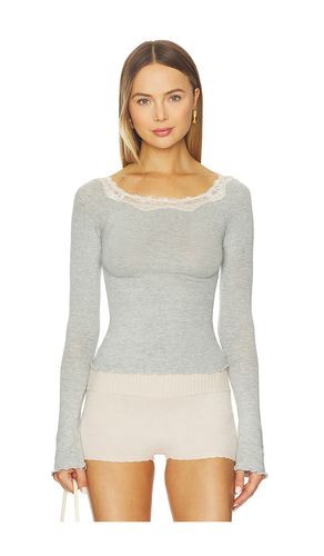 X Intimately Oh My Darling Long Sleeve In Heather Combo in . Taglia L. Also in M, XL - Free People - Modalova