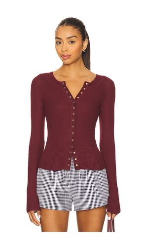 X Intimately FP Going Places Cardi In Acai in . Taglia M. Also in S, XL, XS - Free People - Modalova