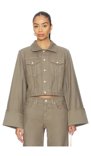 Cuffed Cropped Jacket in . Taglia L. Also in M, S, XL - Hudson Jeans - Modalova
