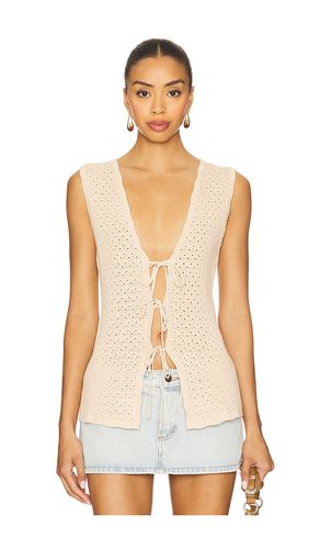 Lizzy Tie Front Vest in . Taglia L. Also in M, S, XL, XS, XXS - Lovers and Friends - Modalova