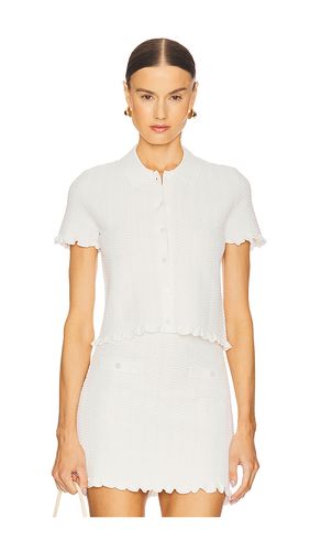 By Marianna Salisa Scallop Cardigan in . Taglia L. Also in M, S, XL, XS, XXS - L'Academie - Modalova