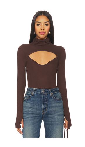 Cade Long Sleeve Top Turtle Neck Top in . Taglia L. Also in M, S, XL, XS - Michael Lauren - Modalova