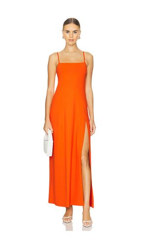 ROBE WIDE STRAP FLARE SLIT en . Taille M. Also en S - Susana Monaco - Modalova