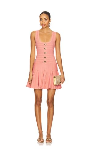 Vestido brooke en color durazno talla L (también en M, S, XS) - retrofete - Modalova