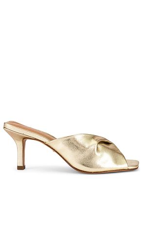 Tacón dane en color oro metálico talla 7 (también en 8.5) - RAYE - Modalova