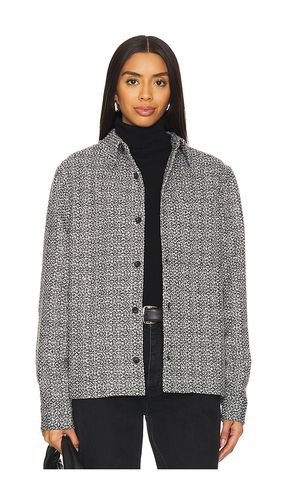 Boucle Tweed Shirt Jacket in . Taglia L. Also in M - WAO - Modalova