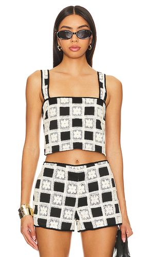 Anna top en color negro, blanco talla L (también en M, S, XL, XXS) - Tularosa - Modalova