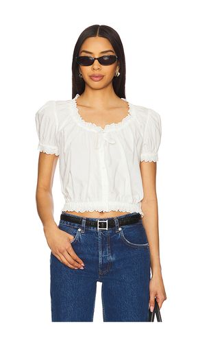 Peyton top en color blanco talla M (también en S, XS) - Tularosa - Modalova