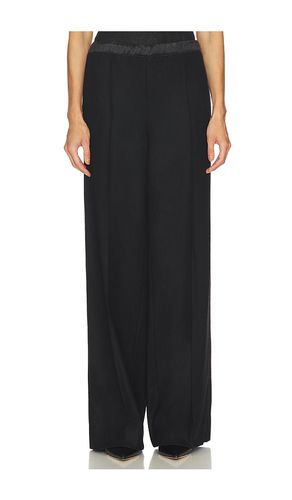 Mid Rise Satin Combo Pull On Pant in . Taglia L. Also in M, S, XS, XXS - Vince - Modalova