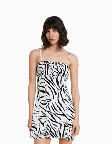 Vestido animal 2024 print bershka