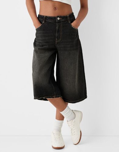 Bermuda Jort Denim Baggy Bskteen 44 - Bershka - Modalova