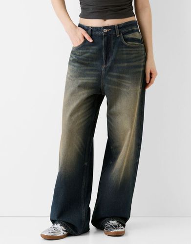 Jeans Super Baggy Mujer 38 - Bershka - Modalova