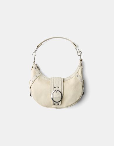 Bershka Bolso Arandelas Mujer Crudo - Bershka - Modalova