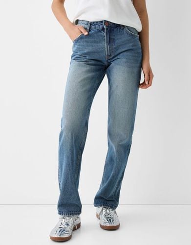 Jeans Straight Mujer 42 - Bershka - Modalova