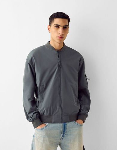 Cazadora Bomber Ligera Hombre L - Bershka - Modalova