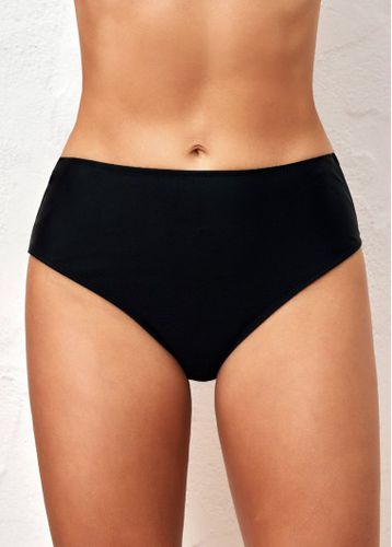 Mid Waist Black Bikini Bottom for Women - unsigned - Modalova