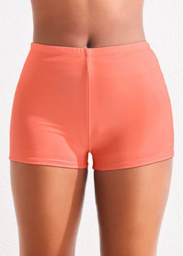 Mid Waisted Pink Swimwear Shorts - unsigned - Modalova