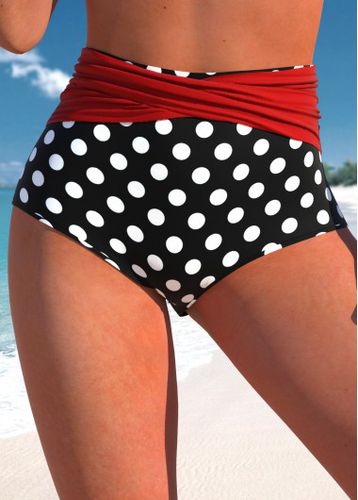 High Waisted Polka Dot Red Bikini Bottom - unsigned - Modalova