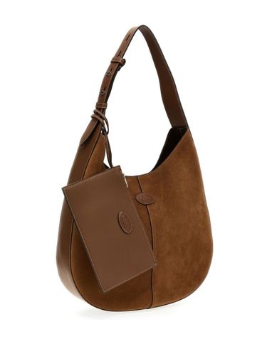 Di Bag Small Suede Leather Hobo Bag - Tod's - Modalova