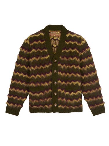 Brain Dead Cardigan With Logo - Brain Dead - Modalova