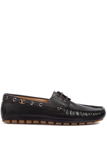 Valentino Garavani Leather Moccasin - Valentino Garavani - Modalova