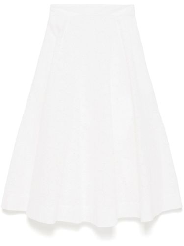 Zimmermann Crush Cotton Midi Skirt - Zimmermann - Modalova