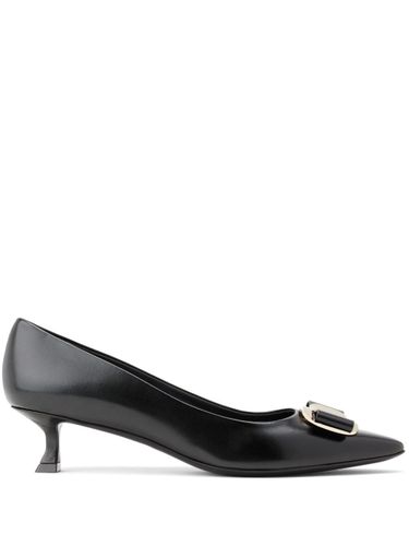 Ferragamo Vara Leather Pumps - Ferragamo - Modalova