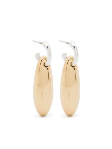 Ellipse Silver Earrings - Bottega Veneta - Modalova
