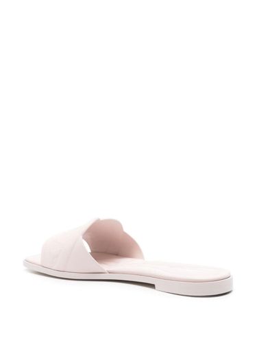 Leather Flat Sandals - Alexander McQueen - Modalova