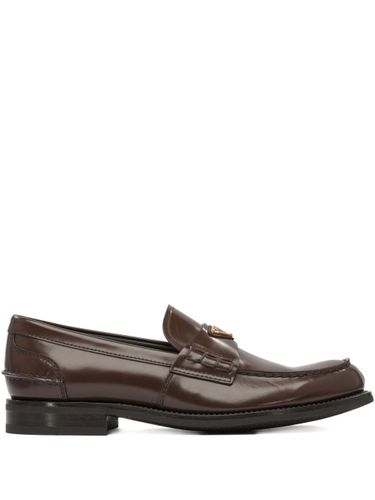 Prada Leather Loafers - Prada - Modalova