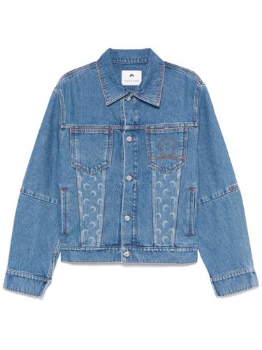 MARINE SERRE Mon Denim Jacket - MARINE SERRE - Modalova