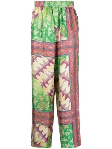 ARIES Printed Silk Trousers - ARIES - Modalova