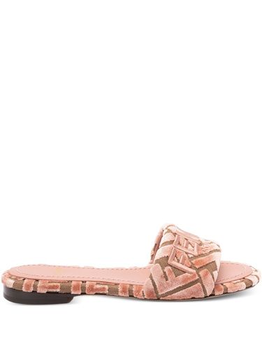 Fendi Fendi Sunshine Velvet Sandals - Fendi - Modalova