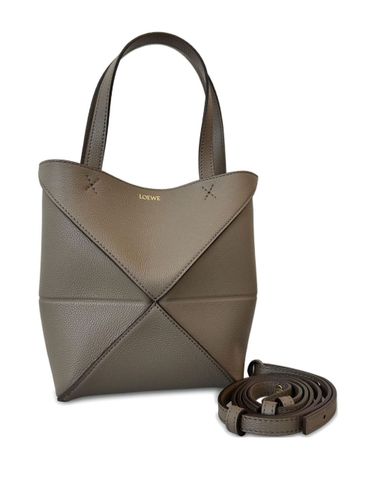 Puzzle Fold Mini Leather Tote Bag - Loewe - Modalova