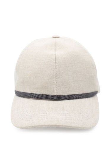 Linen Baseball Cap - Brunello Cucinelli - Modalova