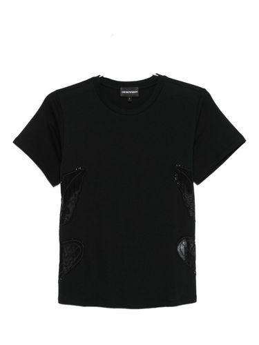 Emporio Armani Logo Cotton T-Shirt - Emporio Armani - Modalova