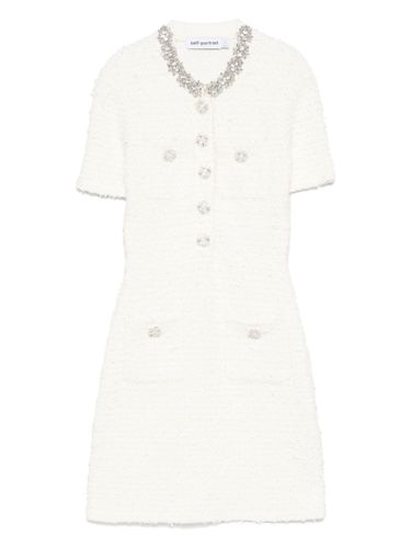 Crystal Embellished Dress - SELF PORTRAIT - Modalova