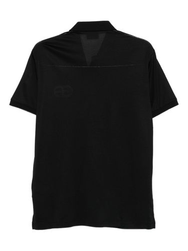 Cotton Blend Polo Shirt - Emporio Armani - Modalova