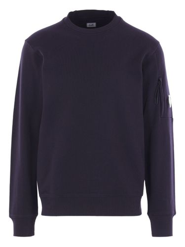 Crew-Neck Sweatshirt With Pockets - C.P. COMPANY - Modalova