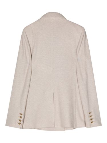 Linen Blend Single-breasted Jacket - Max Mara - Modalova