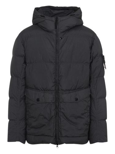 Stone Island Padded Coat With Hood - Stone Island - Modalova