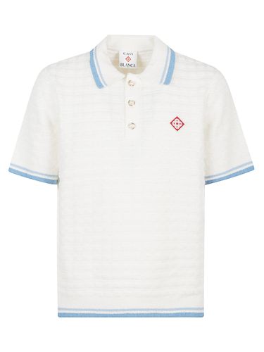 Casablanca Cotton Polo Shirt - Casablanca - Modalova