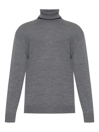 Gray Turtleneck Sweater - PAUL & SHARK - Modalova